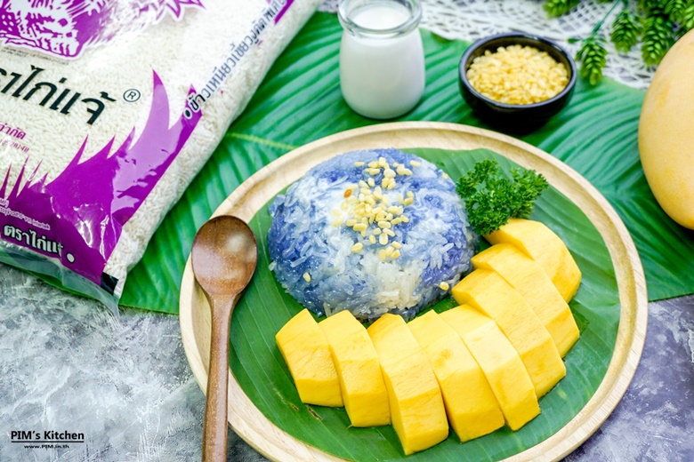 mango coconut flavored sticky rice 19