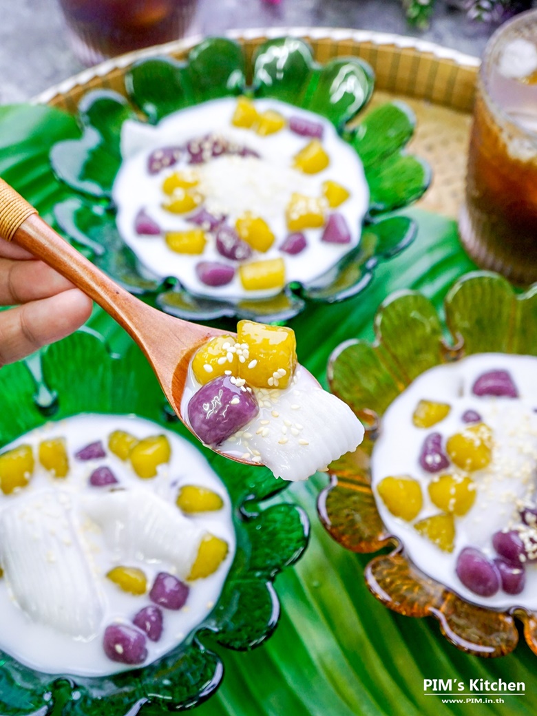 pumpkin tapioca ball with coconut milk 14